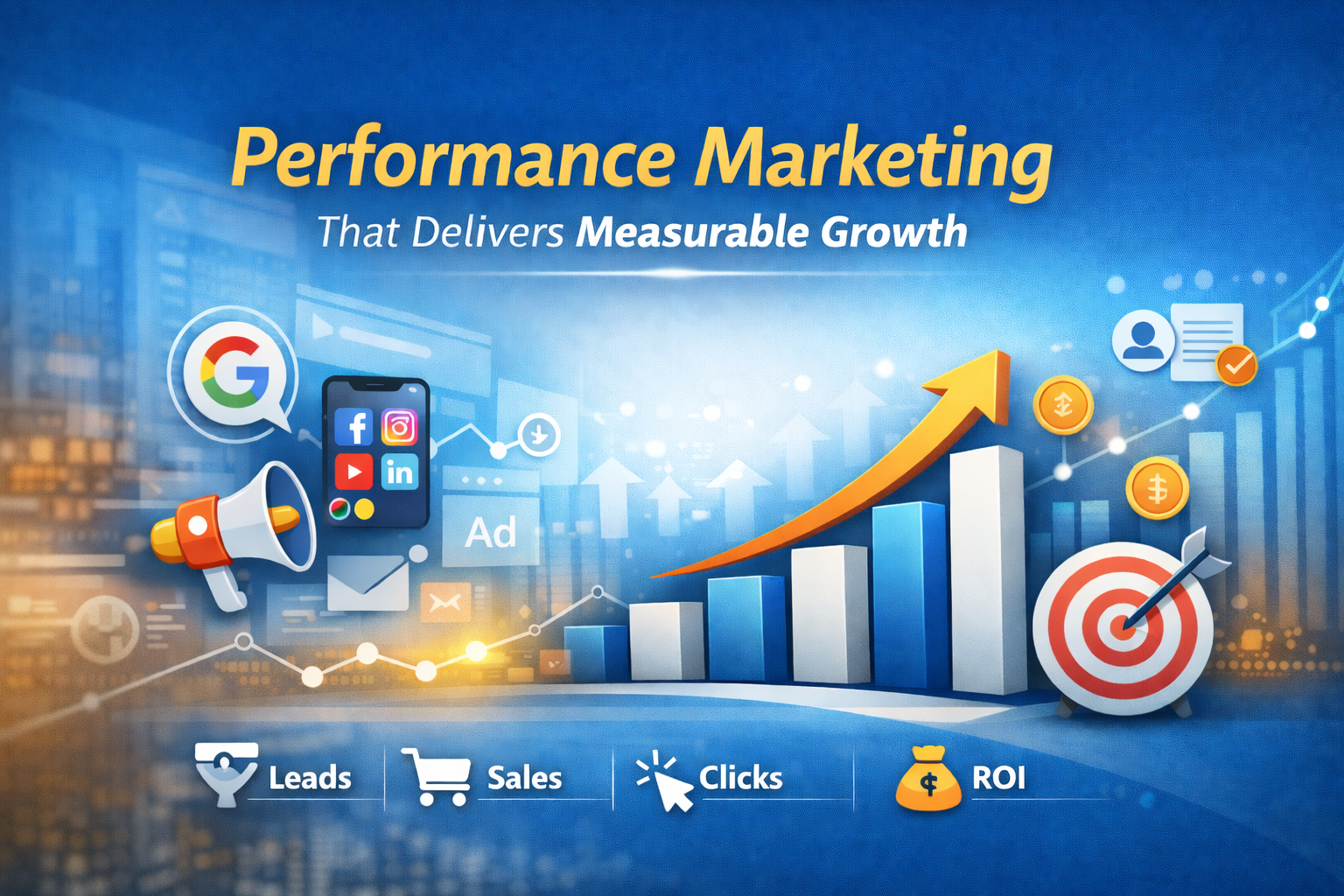 Performance Marketing Services in India | Apex Vision Digital Marketing