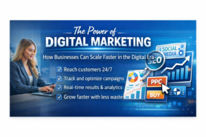 The Power of Digital Marketing: How Businesses Can Scale Faster in the Digital Era