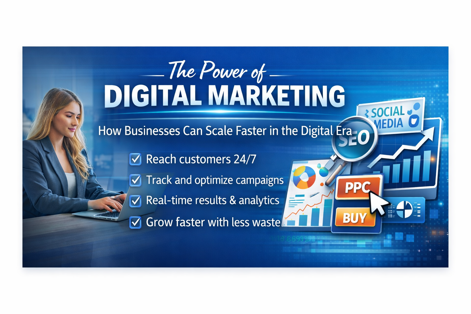 The Power of Digital Marketing: How Businesses Can Scale Faster in the Digital Era